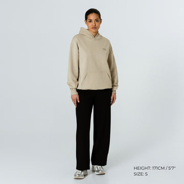 Relaxed Serif Hoodie