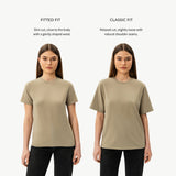 Pima T-shirt fit comparison
