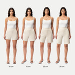 Leichte Ponte-Shorts – Ninepine
