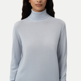Merino Wool Relaxed Turtleneck - Ninepine