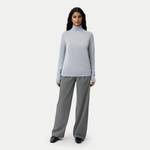 Merino Wool Relaxed Turtleneck - Ninepine