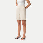 Leichte Ponte-Shorts – Ninepine