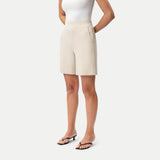 Leichte Ponte-Shorts – Ninepine