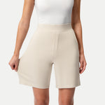 Leichte Ponte-Shorts – Ninepine