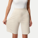 Leichte Ponte-Shorts – Ninepine