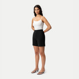 Light Ponte Shorts - Ninepine