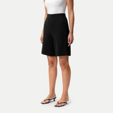 Light Ponte Shorts - Ninepine