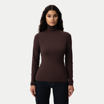 Soft Turtleneck Long-sleeve - Ninepine