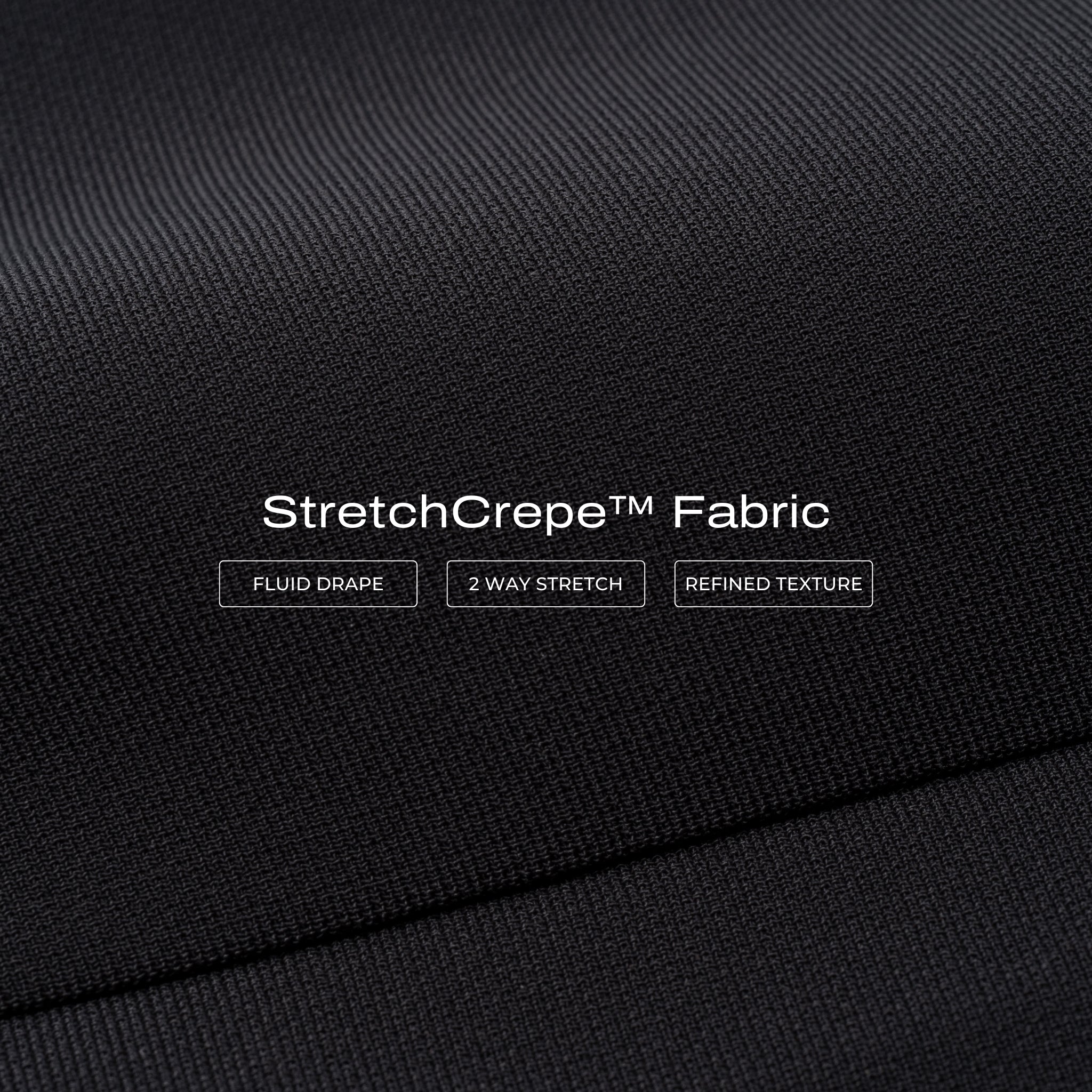 Schmale Crêpe-Hose – Ninepine