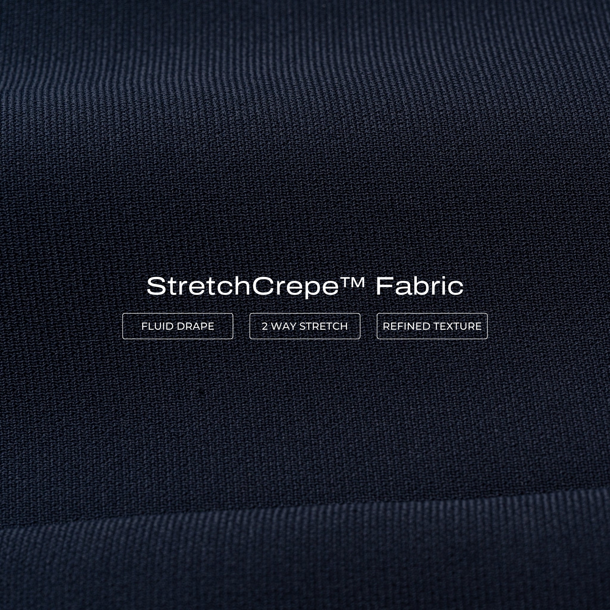 Schmale Crêpe-Hose – Ninepine