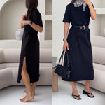 Sommer-T-Shirt-Kleid – Ninepine