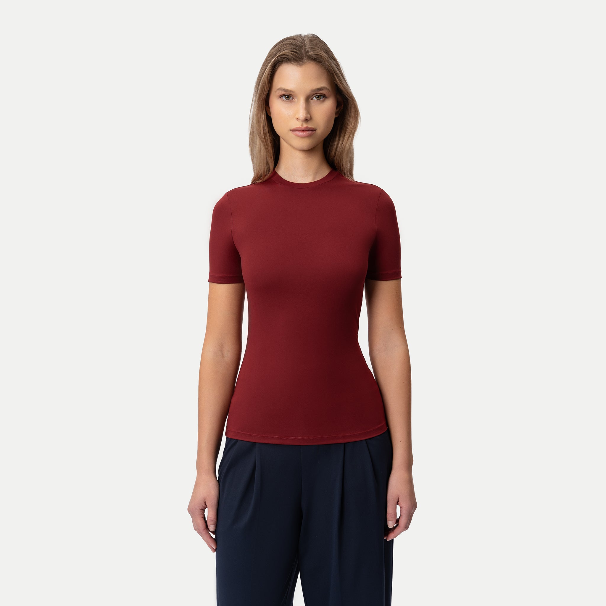 Soft T-shirt Burgundy