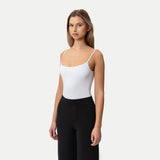 Soft Strappy Tank White