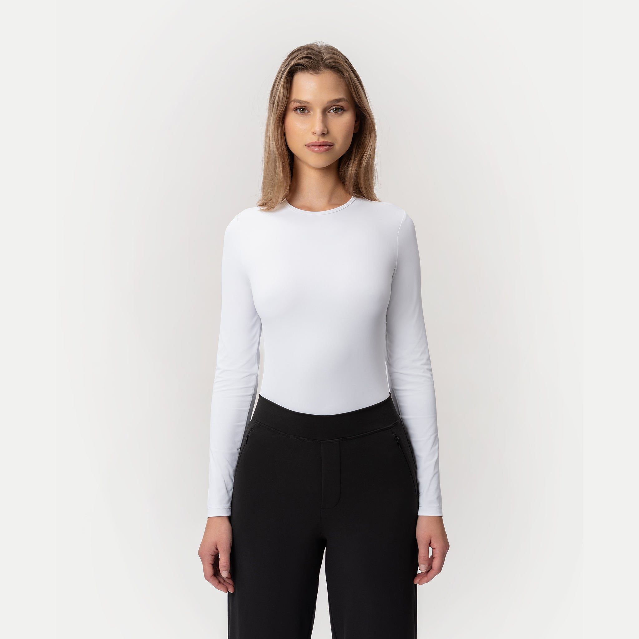 Soft Long-sleeve T-shirt White
