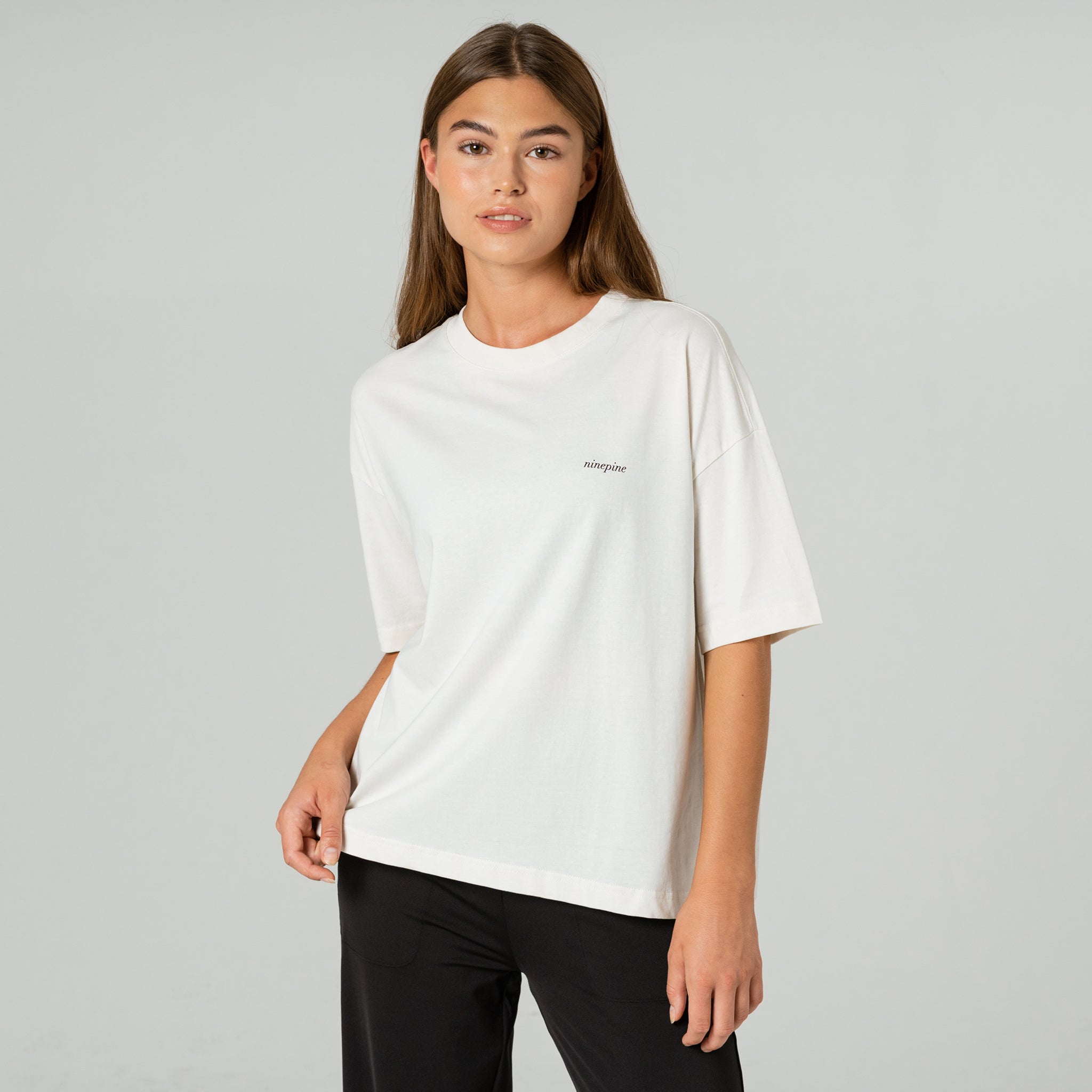 Boxy Organic Serif T-shirt