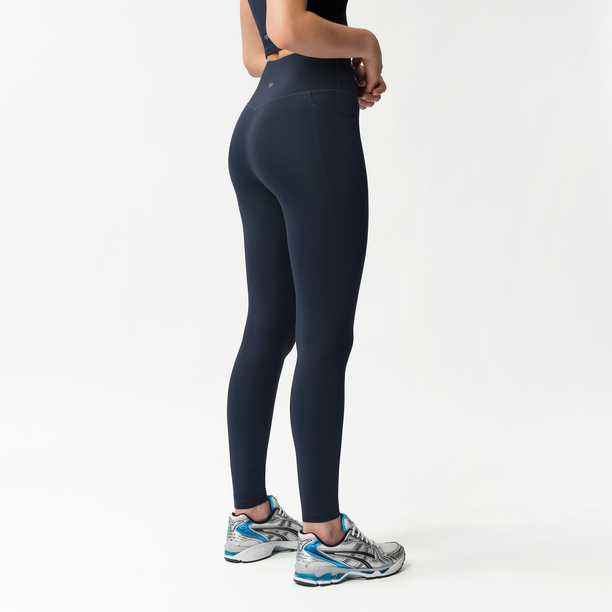 Asana Pocket Legging II Old – Mitternachtsblau – Ninepine