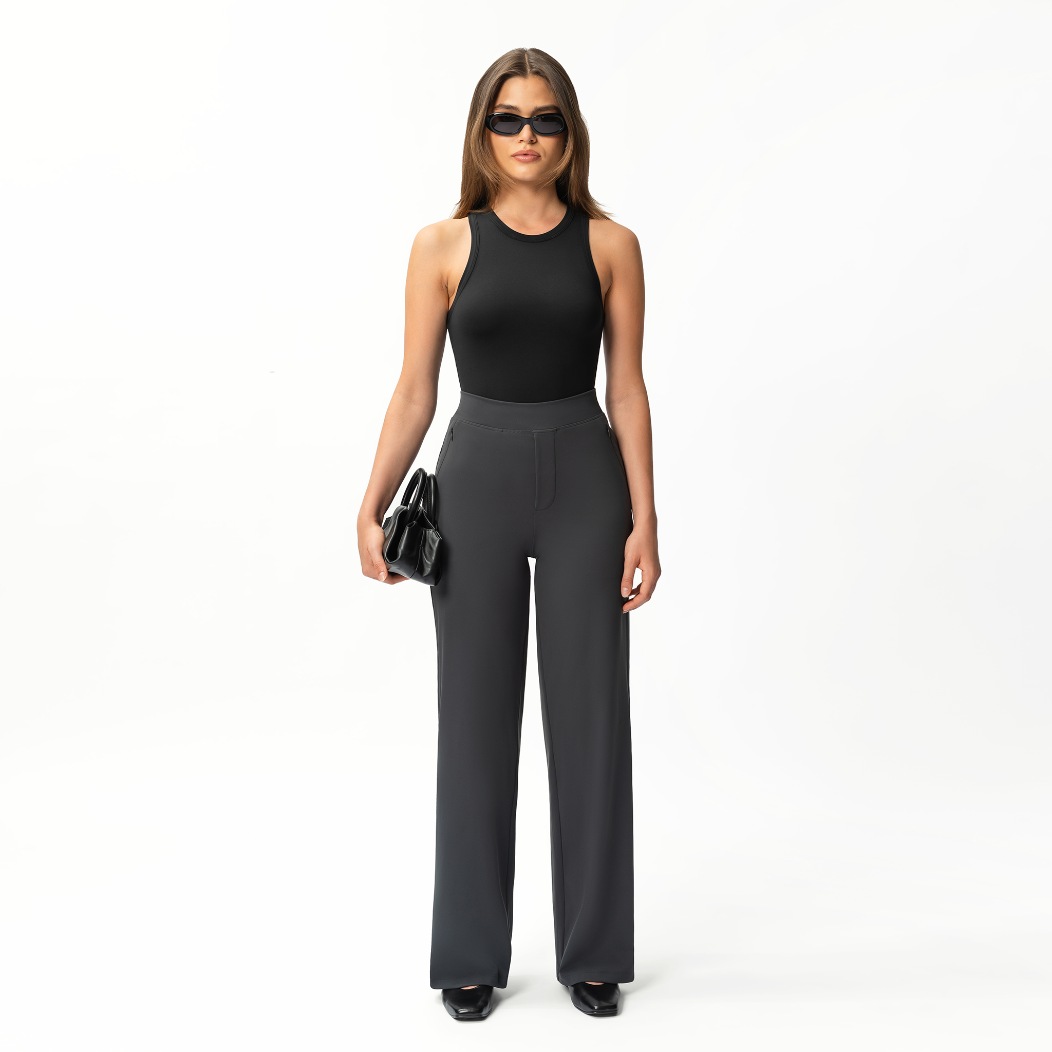 Asana Relaxed Straight Pant – Ninepine