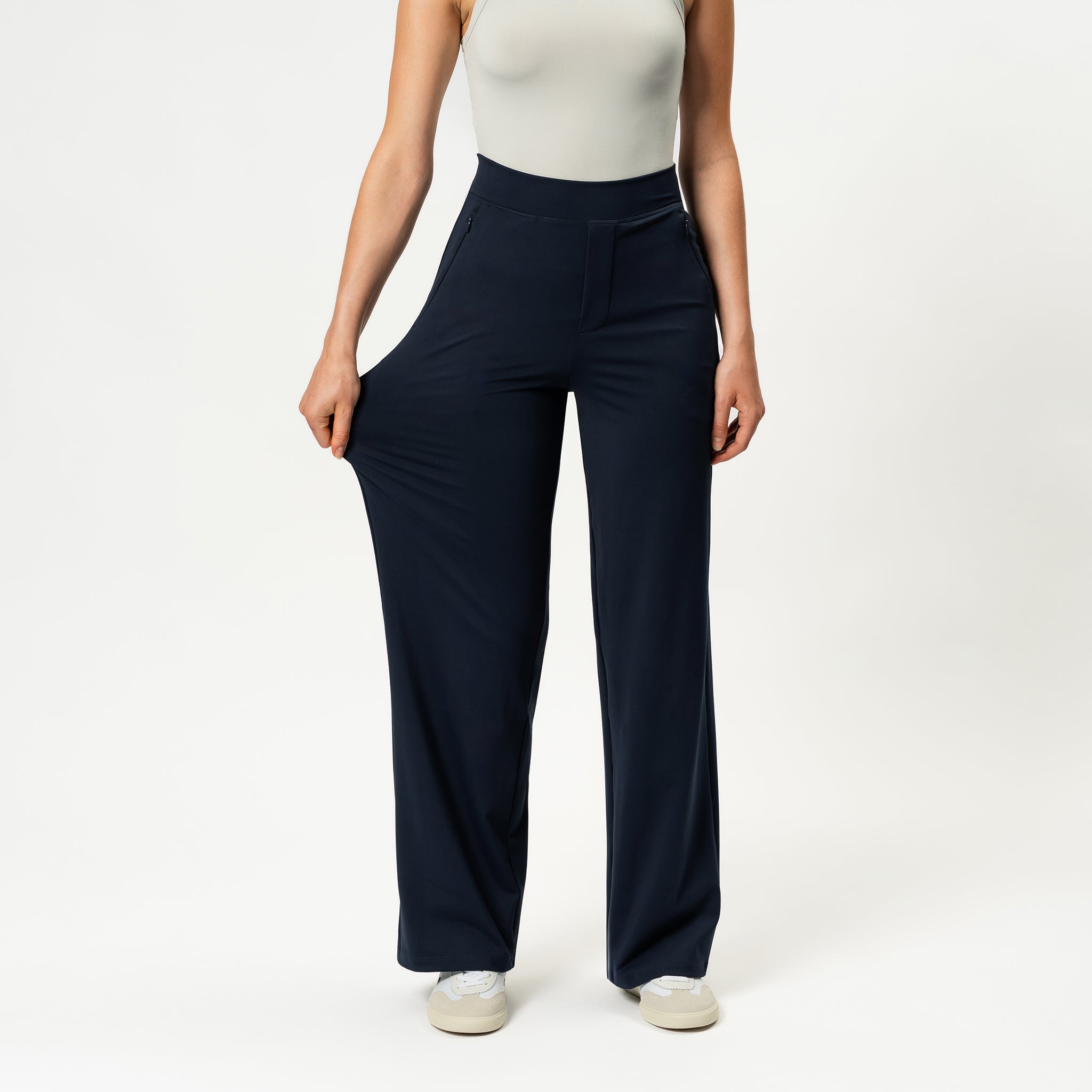 Asana Relaxed Straight Pant – Ninepine