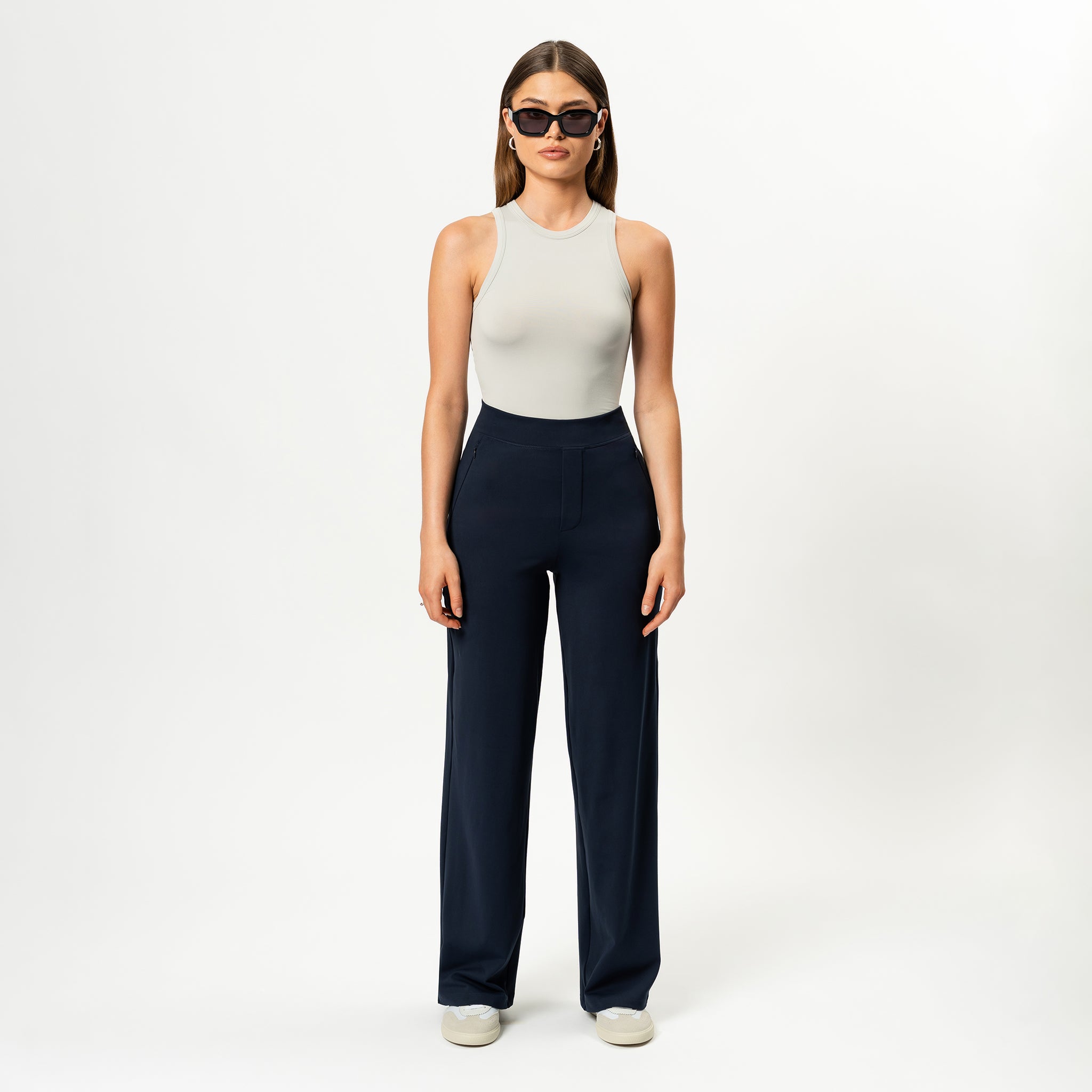 Asana Relaxed Straight Pant – Ninepine