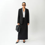 Maßgeschneiderter Ponte-Maxirock – Ninepine