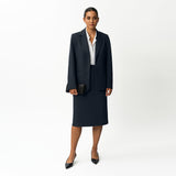 Maßgeschneiderter Ponte-Midi-Rock – Ninepine