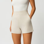 Leichte Ponte-Shorts – Ninepine