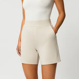 Leichte Ponte-Shorts – Ninepine