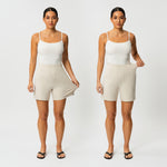 Leichte Ponte-Shorts – Ninepine