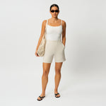 Leichte Ponte-Shorts – Ninepine