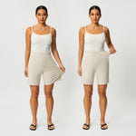 Leichte Ponte-Shorts – Ninepine