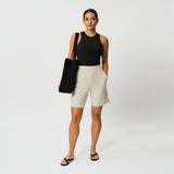 Leichte Ponte-Shorts – Ninepine