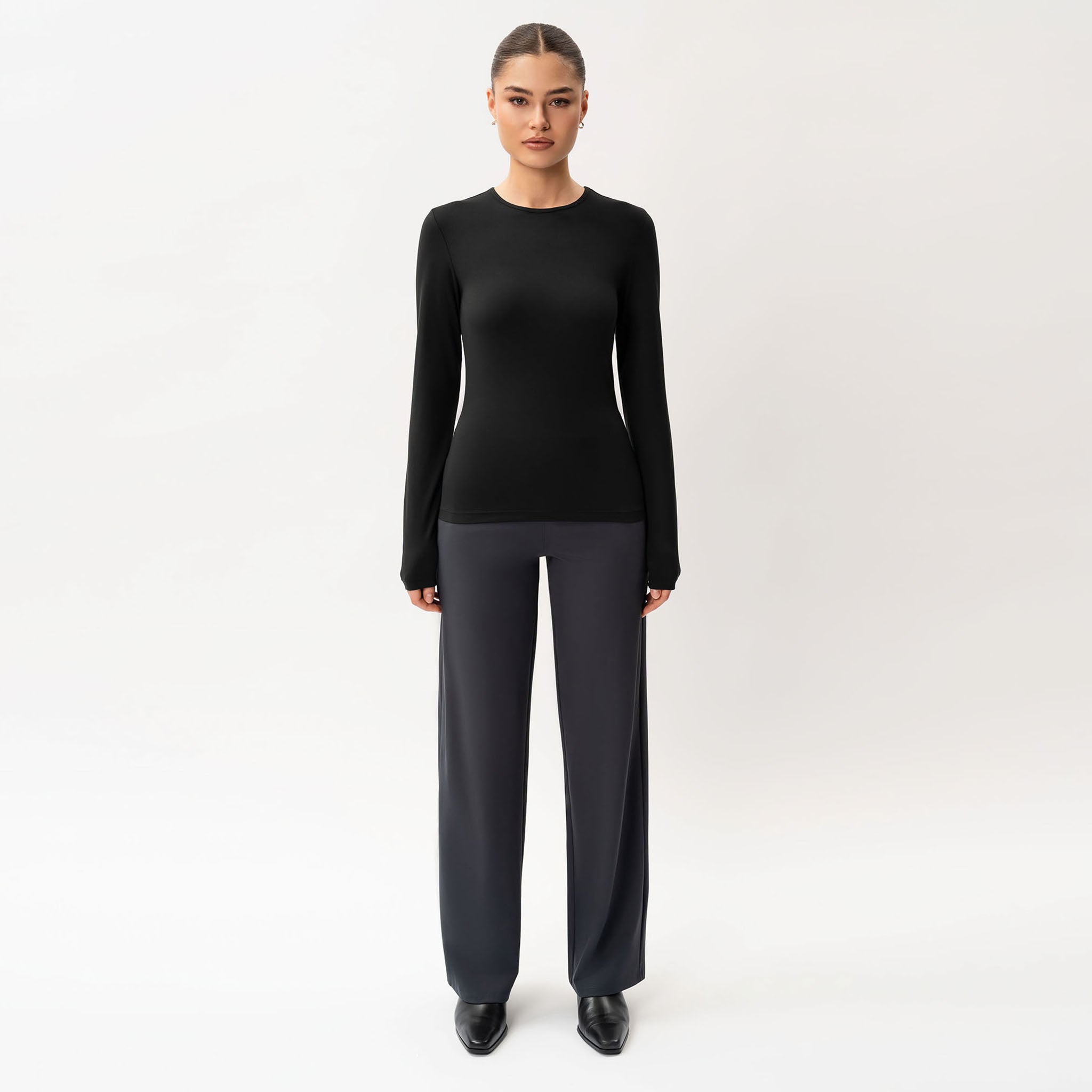 Weiches Langarm-T-Shirt – Ninepine