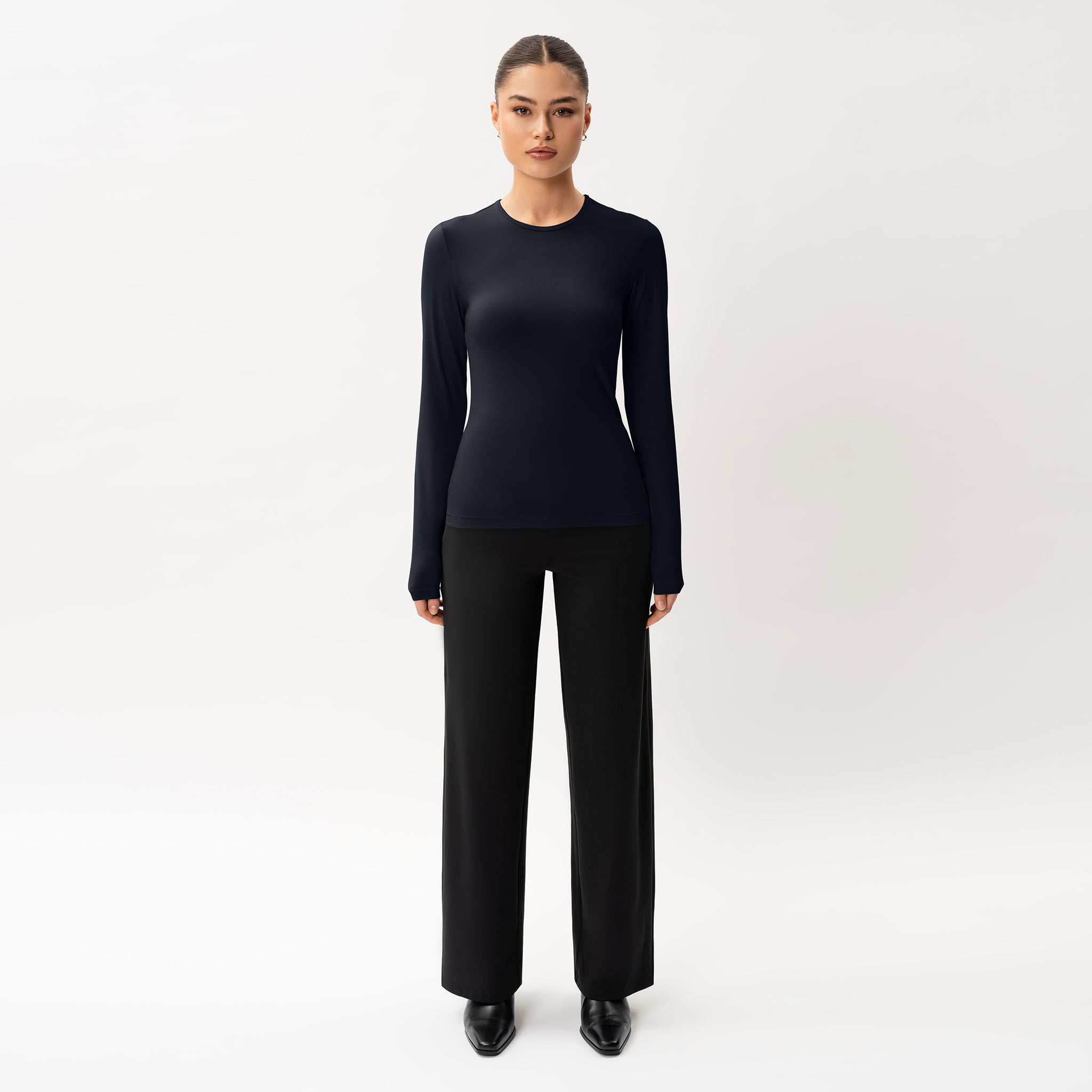 Weiches Langarm-T-Shirt – Ninepine