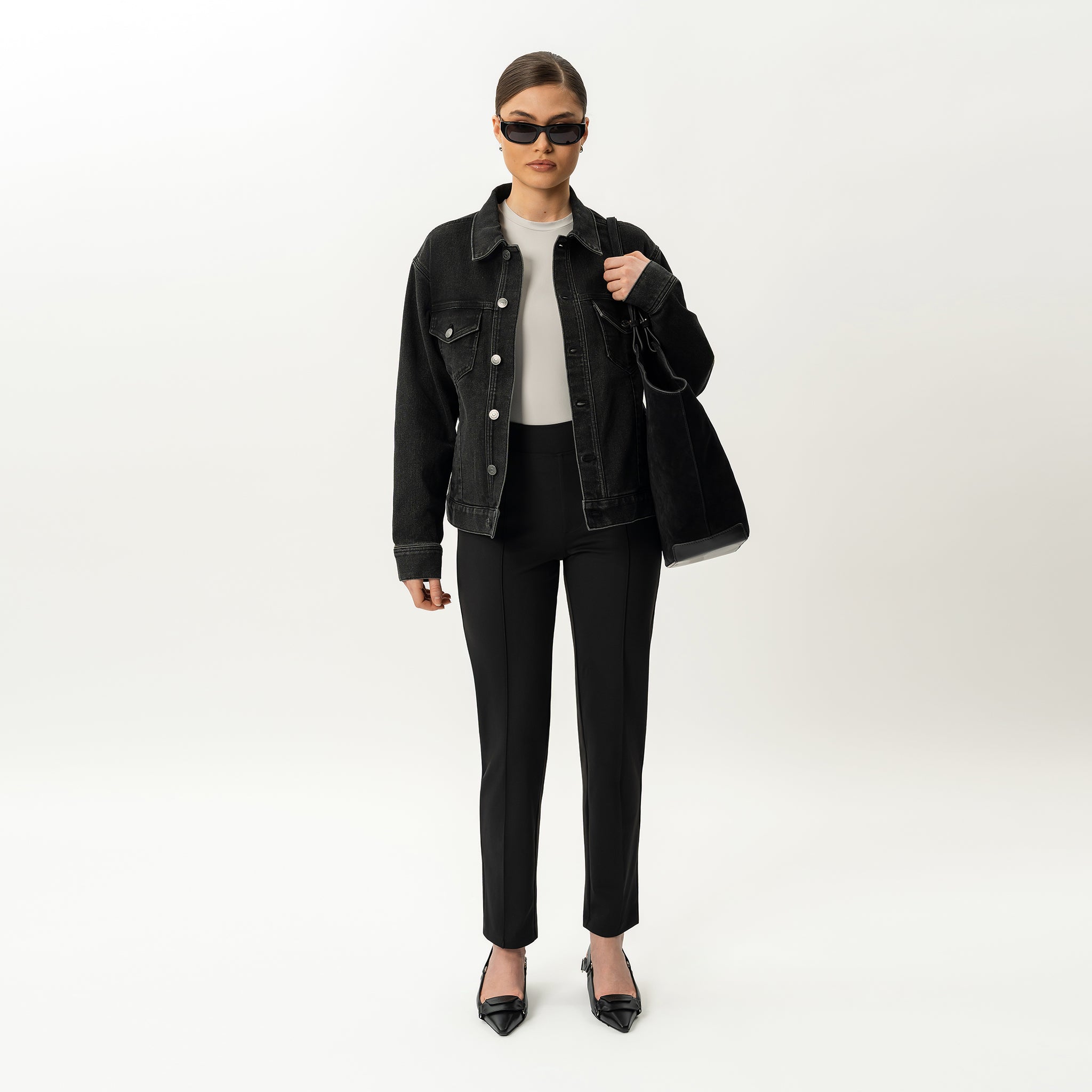 Asana Slim Front Crease Hose – Ninepine