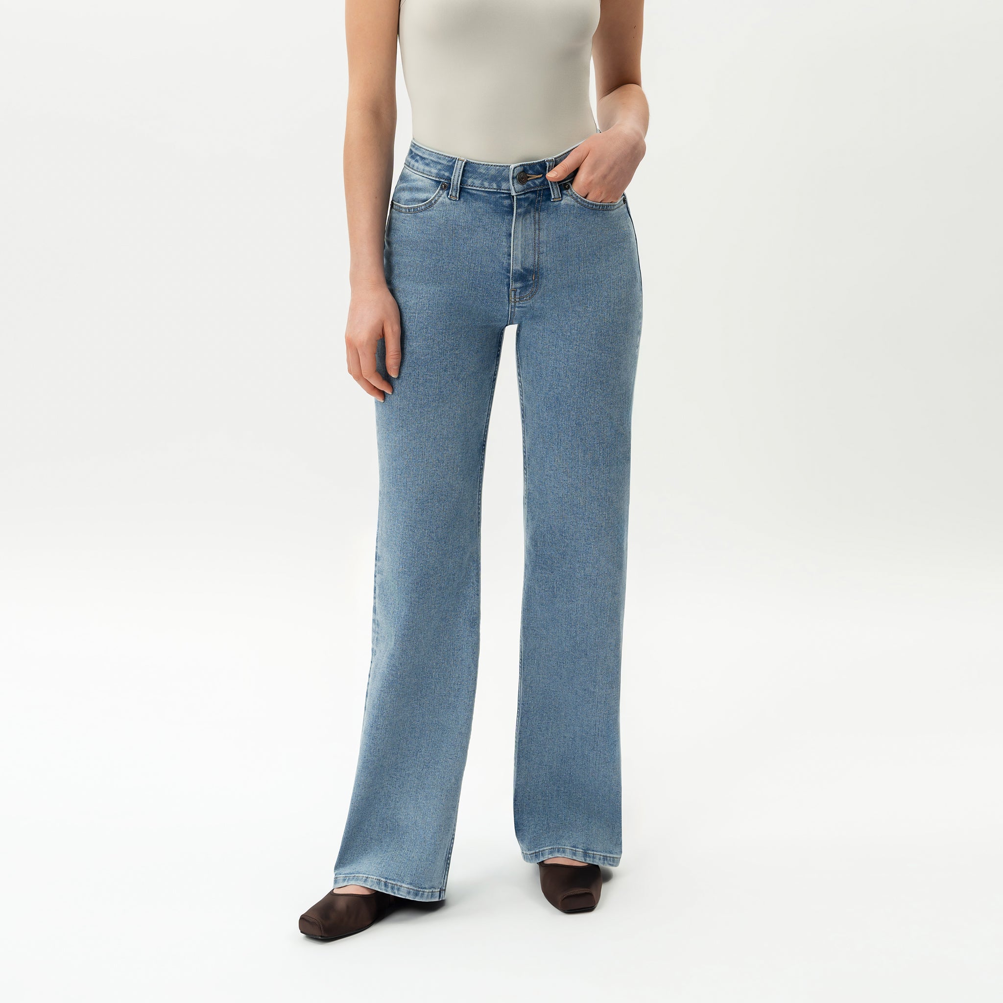Entspannte ComfortDenim™ Jeans – Ninepine