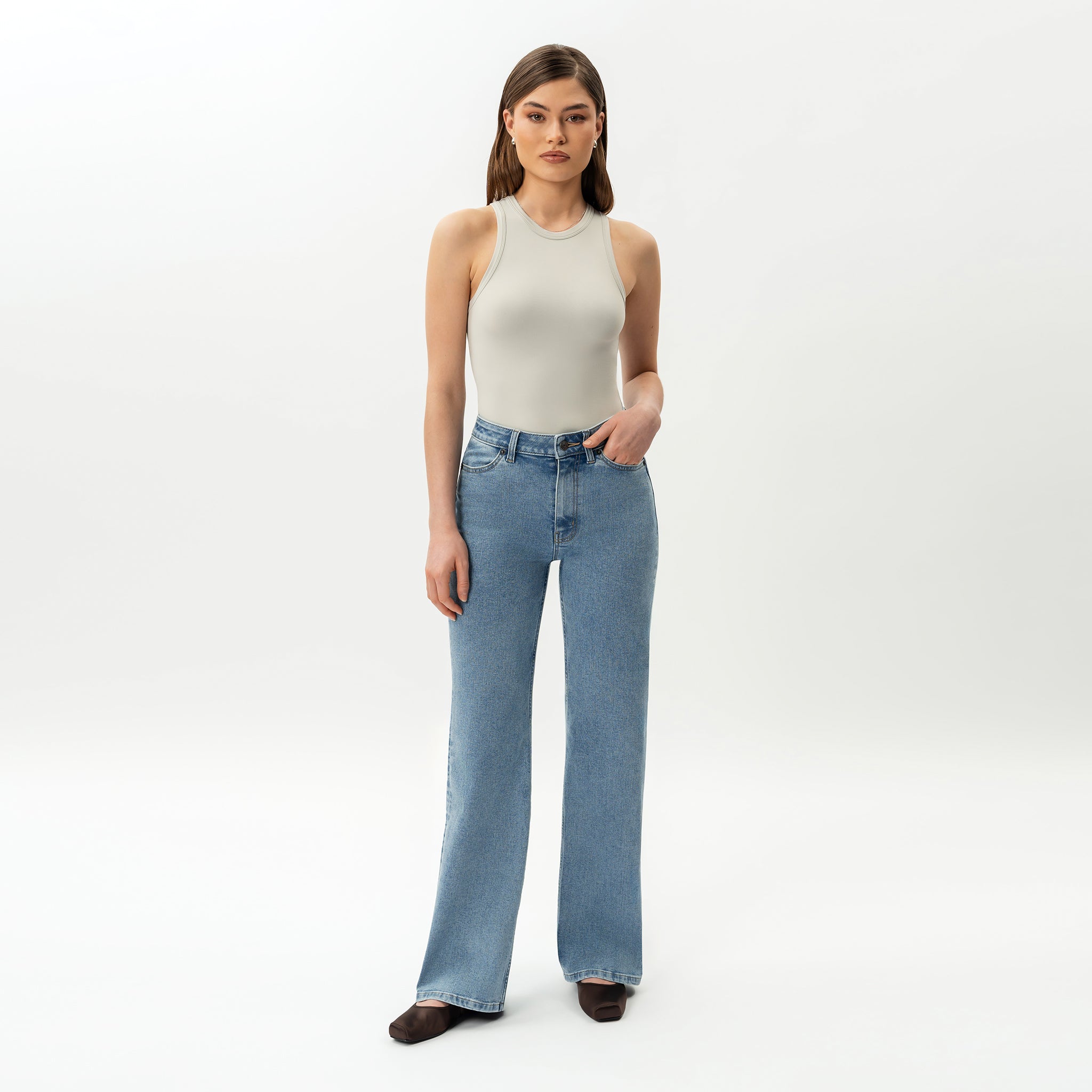 Entspannte ComfortDenim™ Jeans – Ninepine