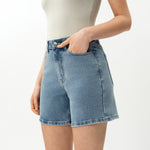 Elastische ComfortDenim™-Shorts – Ninepine