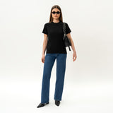 Tailliertes Pima-T-Shirt – Ninepine