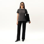 Tailliertes Pima-T-Shirt – Ninepine