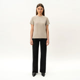 Tailliertes Pima-T-Shirt – Ninepine