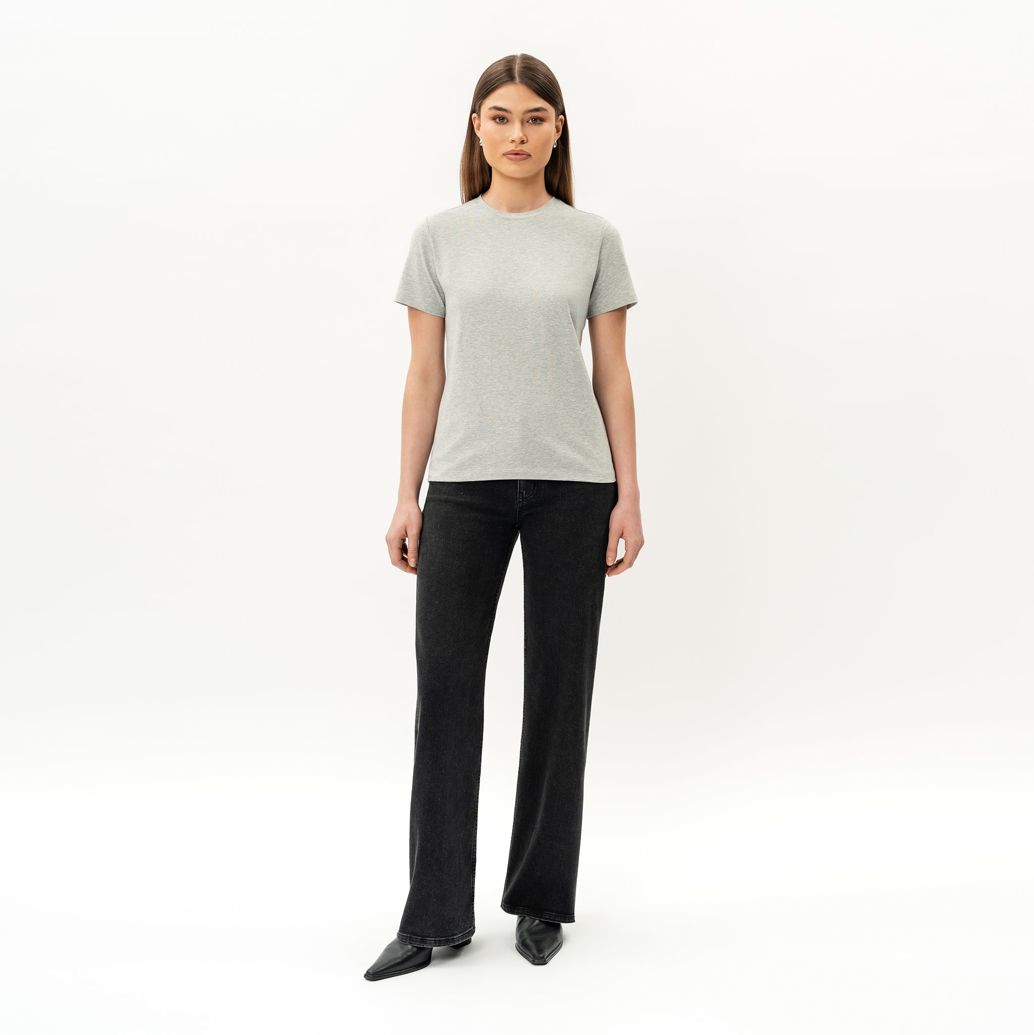 Tailliertes Pima-T-Shirt – Ninepine