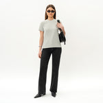 Tailliertes Pima-T-Shirt – Ninepine