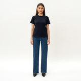 Tailliertes Pima-T-Shirt – Ninepine