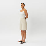 Leichte Ponte-Shorts – Ninepine