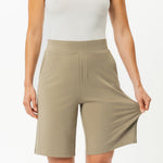 Leichte Ponte-Shorts – Ninepine