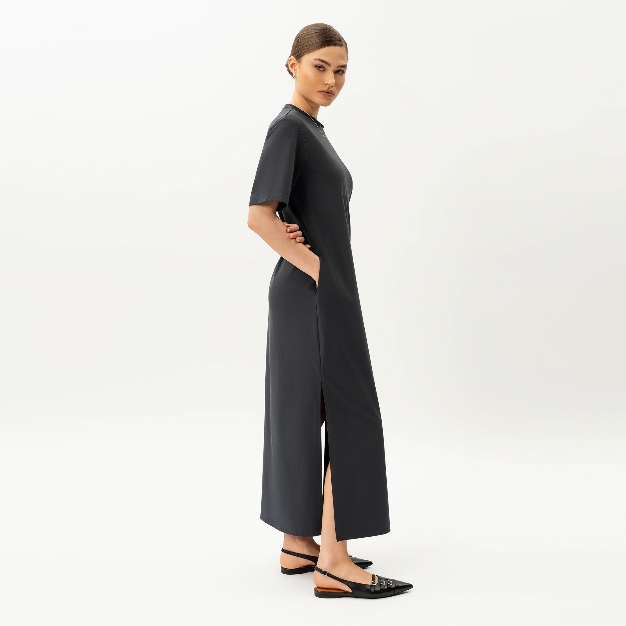 Sommer-T-Shirt-Kleid – Ninepine