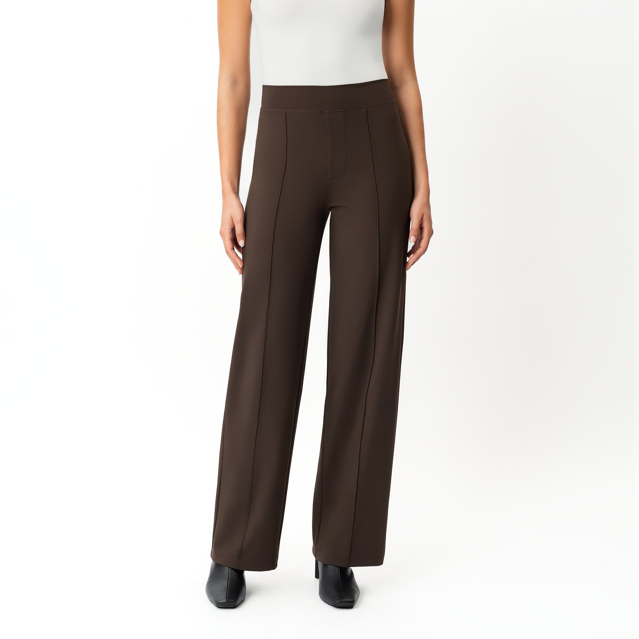 Asana Relaxed Front Crease Pant – Ninepine