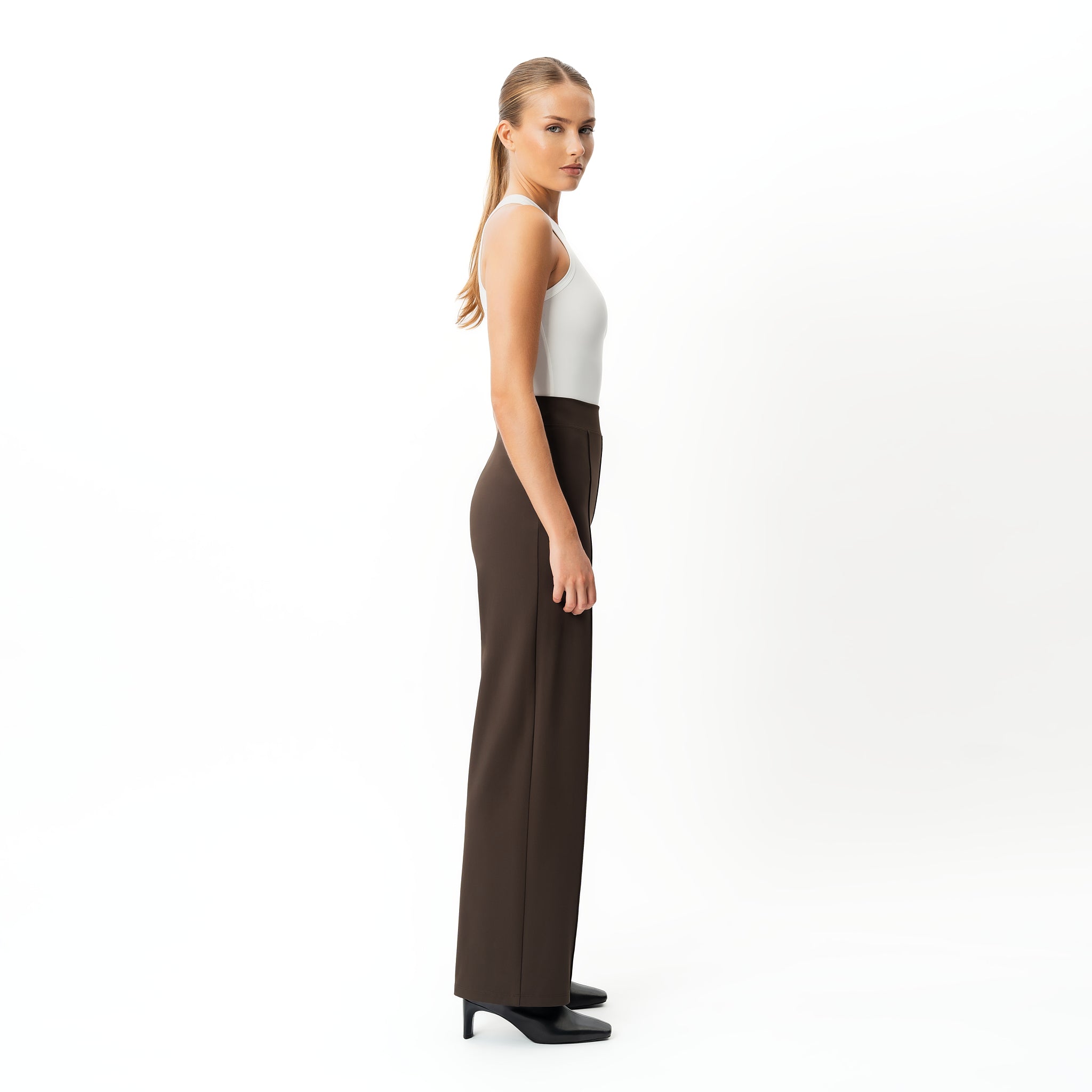 Asana Relaxed Front Crease Pant – Ninepine