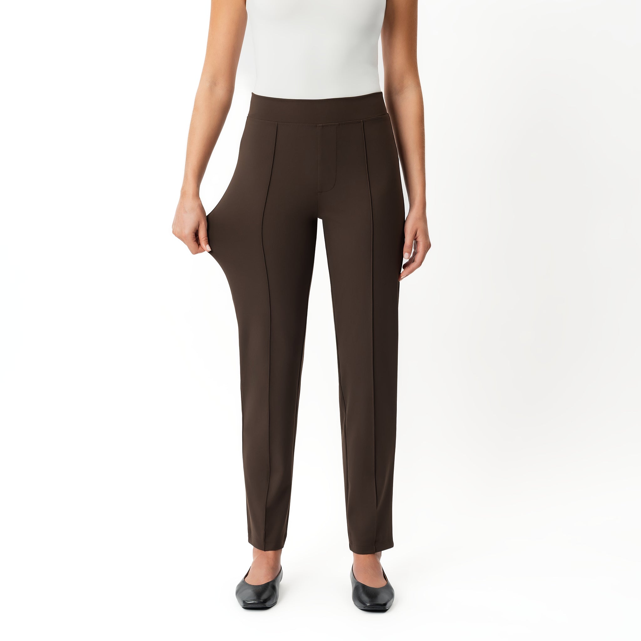 Asana Slim Front Crease Hose – Ninepine