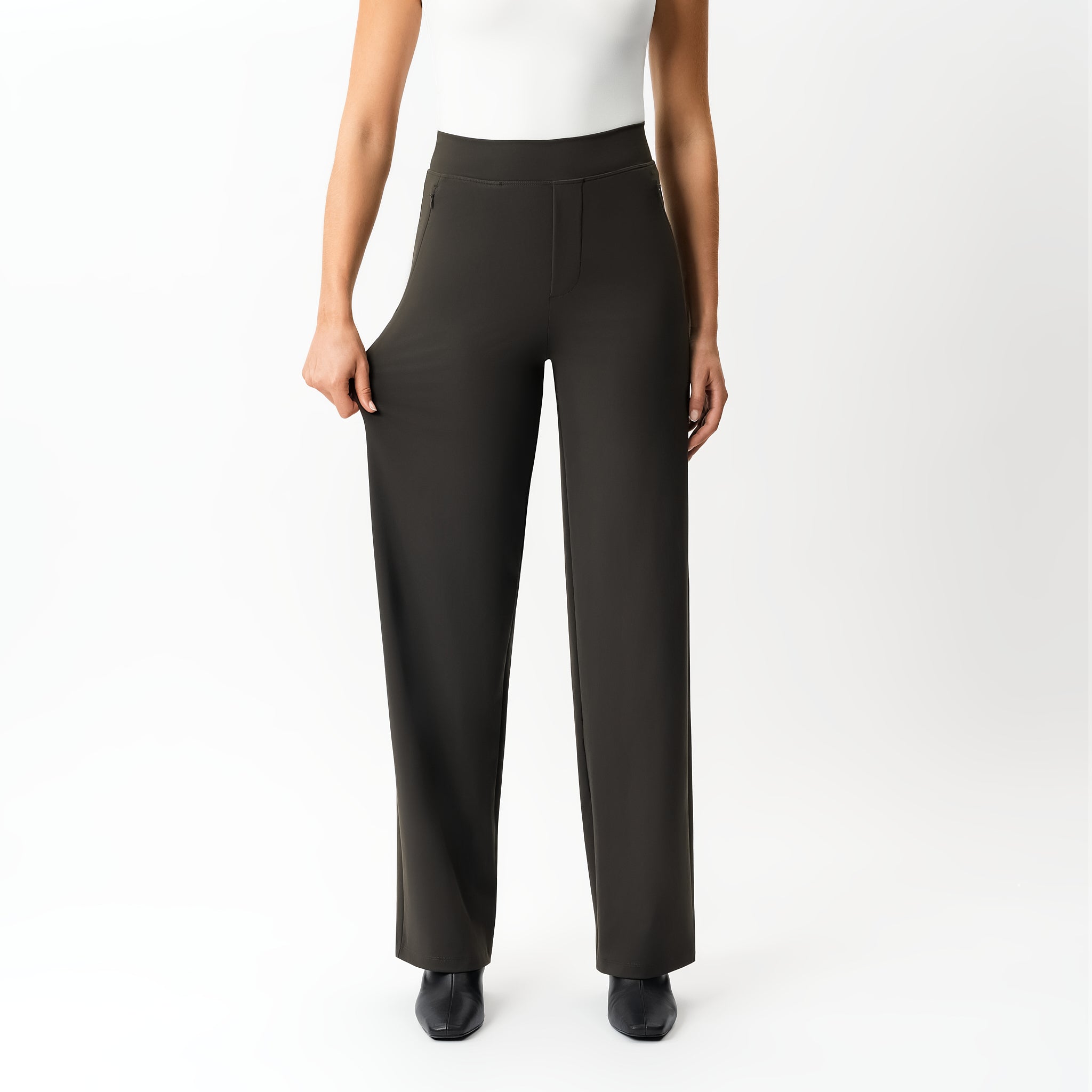 Asana Relaxed Straight Pant – Ninepine